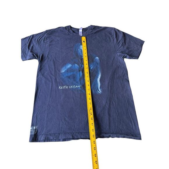 Keith Urban 2005 /‎ 2006 Be Here Concert Tour T-Shirt - Blue Short Sleeve - L - Picture 6 of 8